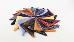 Men's Pocket Square Suit Accessories 25CM Newest design Jacquard Woven Handkerchief Male Stripes Striped Pocket Handker Wedding