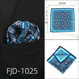 33*33cm Anchor Polka Dot Paisley Floral Big Handkerchief Satin Men Hanky Fashion Wedding Party Pocket Square Print Accessory