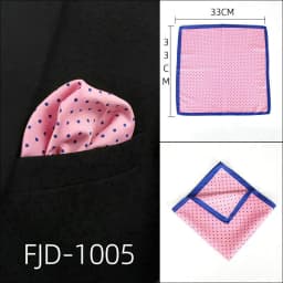 33*33cm Anchor Polka Dot Paisley Floral Big Handkerchief Satin Men Hanky Fashion Wedding Party Pocket Square Print Accessory