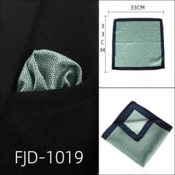 33*33cm Anchor Polka Dot Paisley Floral Big Handkerchief Satin Men Hanky Fashion Wedding Party Pocket Square Print Accessory