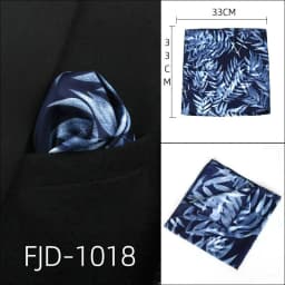 33*33cm Anchor Polka Dot Paisley Floral Big Handkerchief Satin Men Hanky Fashion Wedding Party Pocket Square Print Accessory