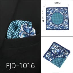 33*33cm Anchor Polka Dot Paisley Floral Big Handkerchief Satin Men Hanky Fashion Wedding Party Pocket Square Print Accessory