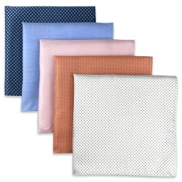 5 PCS Luxury Mens Pocket Square Set Handkerchief Assorted Paisley Floral Print Striped Hanky Suit Gentlemen Wedding Gift Vintage