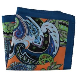 Tailor Smith Men's Luxury Suit Pocket Squares 30x30cm Large Size Business Printed Floral Paisley Solid Dot Hankies Chest Towel