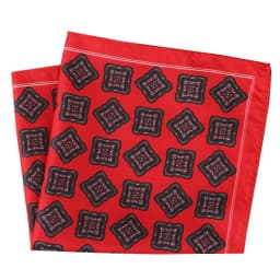 Tailor Smith Men's Luxury Suit Pocket Squares 30x30cm Large Size Business Printed Floral Paisley Solid Dot Hankies Chest Towel