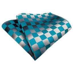 New Jacquard Pocket Square For Men Women Floral Chest Towel Gentlemen Hankies Men's Suit Handkerchief Plaid Pocket Towel Gifts