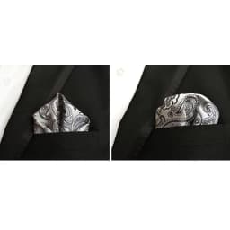 30 Colors 25*25cm Men's Business Suits Pocket Square Handkerchiefs for Wedding Fashion Paisley Dot Hankies Mens Pocket Towel