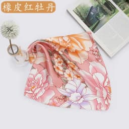 Natural 35cm Pure Silk Mans Pocket Square Handkerchief 100% Mulberry Silk Pocket Towel Hand Hanjin Sudaria