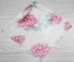Natural 35cm Pure Silk Mans Pocket Square Handkerchief 100% Mulberry Silk Pocket Towel Hand Hanjin Sudaria