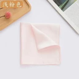 Natural 35cm Pure Silk Mans Pocket Square Handkerchief 100% Mulberry Silk Pocket Towel Hand Hanjin Sudaria