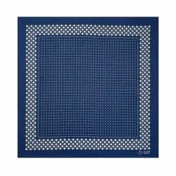 Indigo Pure Cotton Bandana Paisley Walnut Pattern Small Square Scarf Headscarf Hairband Scarf Country Style All Seasons Unisex