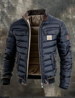 New Men's Stand-up Collar Cotton Jacket Casual Warm Thickened Cotton Coat Winter 2026 Fashion New Spring And Summer