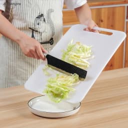 New Plastic Cutting Board,Chopping Board Fruit Vegetable Food Grade PE,Thickened,Mildew Proof,Kitchen Accessories,White