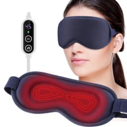 Reusable USB Electric Heated Steam Eyes Mask Hot Compress Warm Eye Care Massager Relieve Tired Eyes Dry Sleep Blindfold