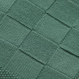 Knitted Baby Blanket Plaid 100*80cm Newborn Boys Girls Green Stroller Basket Nap Sleeping Covers Breathable Infant Receving Crib
