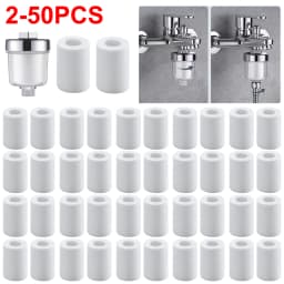 2-50PCSWater Outlet Purifier Kits Universal Faucet Filter For Kitchen Bathroom Shower Household Filter PP Cotton High Density