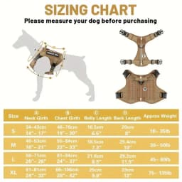Tactical Dog Harness Adjustable Military Emotional Support Service Dog Vest With Handle & Molle For Medium Large Dogs Easy Contr