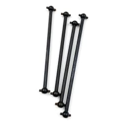 2pcs/set Steel Metal Drive Shaft Dogbone Overall Length 61mm 63mm 70mm 77mm 84mm 87mm 89.5mm 100mm For HSP 1/10 RC Car Parts