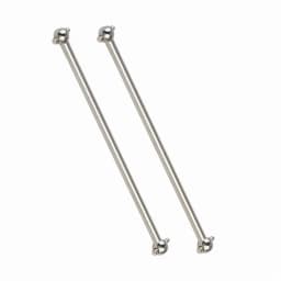 2pcs/set Steel Metal Drive Shaft Dogbone Overall Length 61mm 63mm 70mm 77mm 84mm 87mm 89.5mm 100mm For HSP 1/10 RC Car Parts