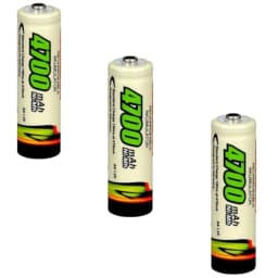 Kit 4 Pilhas Recarregáveis AA – 4700mAh Duráveis