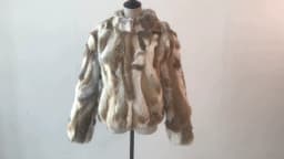 2026 New Style Genuine Rabbit Fur Coat Women Real Rabbit Fur Jacket Lady Winter Fur Overcoat Customized Big Size Mandarin Collar