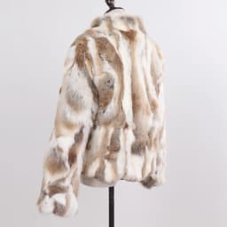 2026 New Style Genuine Rabbit Fur Coat Women Real Rabbit Fur Jacket Lady Winter Fur Overcoat Customized Big Size Mandarin Collar