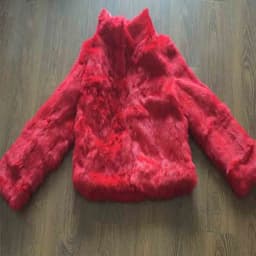 2023 New Women Real Rabbit Fur Mandarin Collar Coat Natural Pure Genuine Whole Skin Fur Jacket Full Pelt Fur Customize WSR61