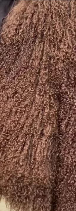 Double Faced Women Outfit Curly Winter Gorgeous Real Mongolian Lamb Fur Scarf