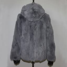 Rex Rabbit Fur Coat Winter Thick Women 100% Natural Real Rex Rabbit Fur Jacket Female Warm Soft Genuine Rex Rabbit Fur Overcoat