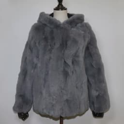 Rex Rabbit Fur Coat Winter Thick Women 100% Natural Real Rex Rabbit Fur Jacket Female Warm Soft Genuine Rex Rabbit Fur Overcoat