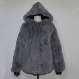 Rex Rabbit Fur Coat Winter Thick Women 100% Natural Real Rex Rabbit Fur Jacket Female Warm Soft Genuine Rex Rabbit Fur Overcoat