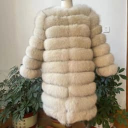 NEW Style 4in1 Real Fur Coats Women Natural Real Fur Jackets Vest Winter Outerwear Women Fox Fur Coat High Quality Fur Clothes