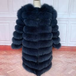 NEW Style 4in1 Real Fur Coats Women Natural Real Fur Jackets Vest Winter Outerwear Women Fox Fur Coat High Quality Fur Clothes
