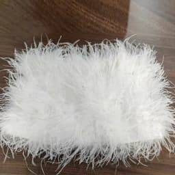 Real Feather Mini Skirt, Elastic Waist Sexy Clothing, Club, Party Dance Party Carnival Short Skirt Can Be Customized in Size