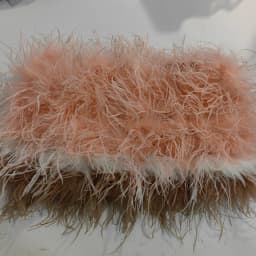 Real Feather Mini Skirt, Elastic Waist Sexy Clothing, Club, Party Dance Party Carnival Short Skirt Can Be Customized in Size