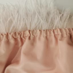Real Feather Mini Skirt, Elastic Waist Sexy Clothing, Club, Party Dance Party Carnival Short Skirt Can Be Customized in Size