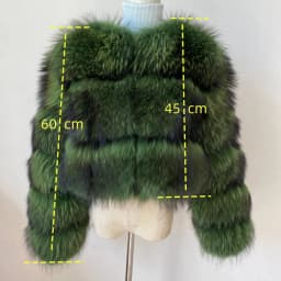 Real Natural Raccoon Jacket Women's Fashion Coats Real Fur Coat Round Neck Warm Thick Hoodie Detachable New Style