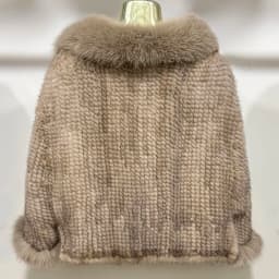 New Real Mink Fur Poncho Knitted 100% Natural Real Mink Fur Shawl Natural Fox Fur Collar Cape Autumn Winter Mink Fur Scarfs