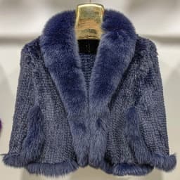 New Real Mink Fur Poncho Knitted 100% Natural Real Mink Fur Shawl Natural Fox Fur Collar Cape Autumn Winter Mink Fur Scarfs
