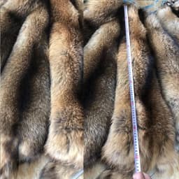 Factory Price High Quality Natural Raccoon Fur Skin Wholesale