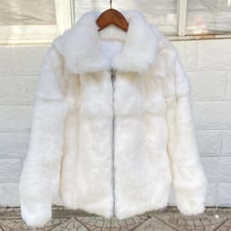 Fancy Rani Natural Rabbit Fur Coat Winter Women's Cold Jacket Especially Promotion 2023 Female Luxury Overcoat For Ladies
