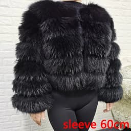 2026 Maomaokong Super Hot Winter Women Luxury Thick Real Raccoon Fur Coat Natural Fox Fur Jacket Plus Size Jackets Female Vest