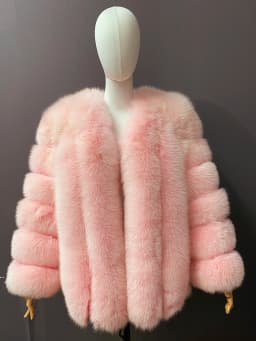 Women's Real Fox Fur Coat Winter Warm Luxury Jacket Natural Fur Thick Cozy Extra Long Heavy Windproof Outerwear for Ladies WG-70