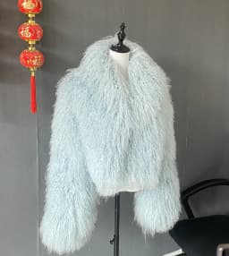 Y New Winter Autumn Fashion Real Fur Jacket Women Genuine Mongolia Lapel Sheep Fur Coat
