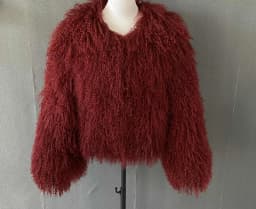 Y New Winter Autumn Fashion Real Fur Jacket Women Genuine Mongolia Lapel Sheep Fur Coat