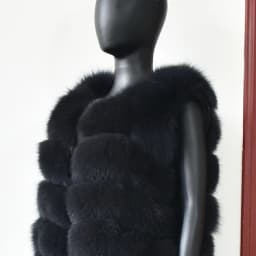 Natural Fur Vest Ladies Winter Autumn Coat Warm Vest Made of Natural Fur Women's Vest Real Fur Vest Genuine