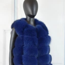 Natural Fur Vest Ladies Winter Autumn Coat Warm Vest Made of Natural Fur Women's Vest Real Fur Vest Genuine