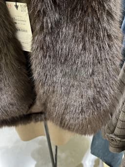 Autumn Winter New Arrival Women's Elegant Versatile Sleeveless Artificial Fur Vest 1255727 Casual Style Short Coat for Ladies