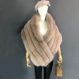 Woman Real Fox Fur Shawl Vest Jacket Fluffy Fur Cape Natural Fur Poncho Fur Lady Scarf Wrap Coat Shawl Wedding Party Clothing