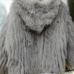 Real Fox Fur Woven Hooded Jacket for Women, Made of High-Quality Fox Fur, Thick Jacket, Warm Clothes with Lining Inside